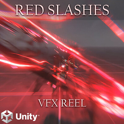 이미지 78: Unity HDRP 레드 슬래시 VFX 릴